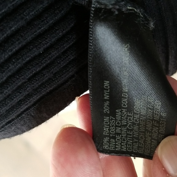 Worthington womens open front sweater black - Picture 7 of 7